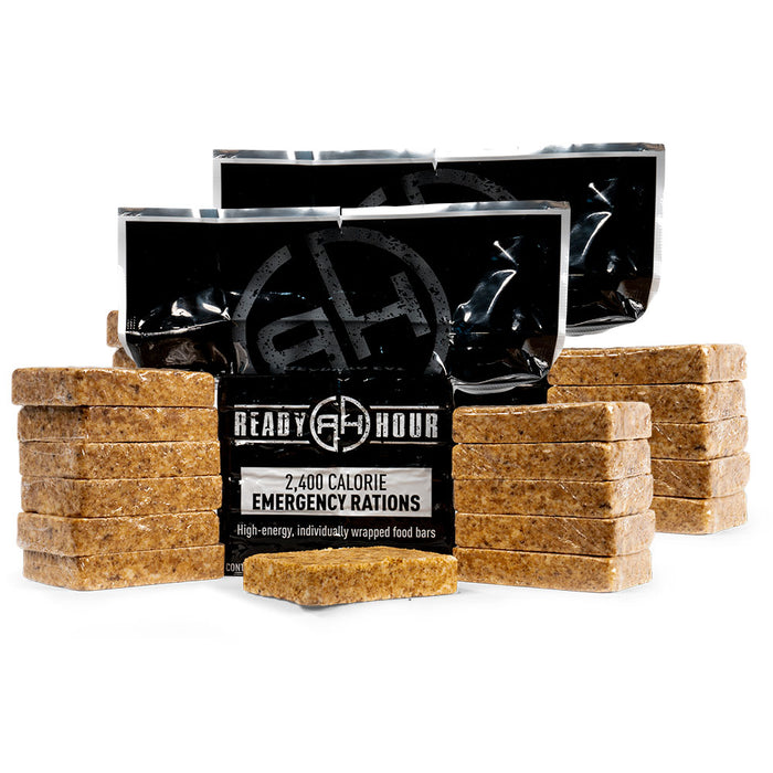 Ready Hour 2,400 Calorie Emergency Ration Bars (2-Pack)