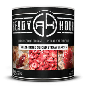 Ready Hour Freeze-Dried Sliced Strawberries (36 servings)