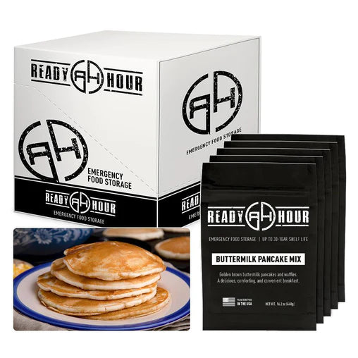 Ready Hour Buttermilk Pancake Mix Case Pack (50 servings, 5 pk.)