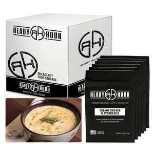 Ready Hour Creamy Chicken Flavored Rice Case Pack (24 servings, 6 pk.)