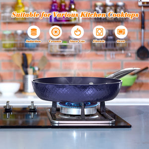 Frying Pan 3D Diamond Cookware