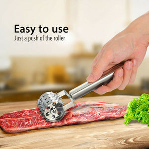 Stainless Steel Meat Tenderizer Roller