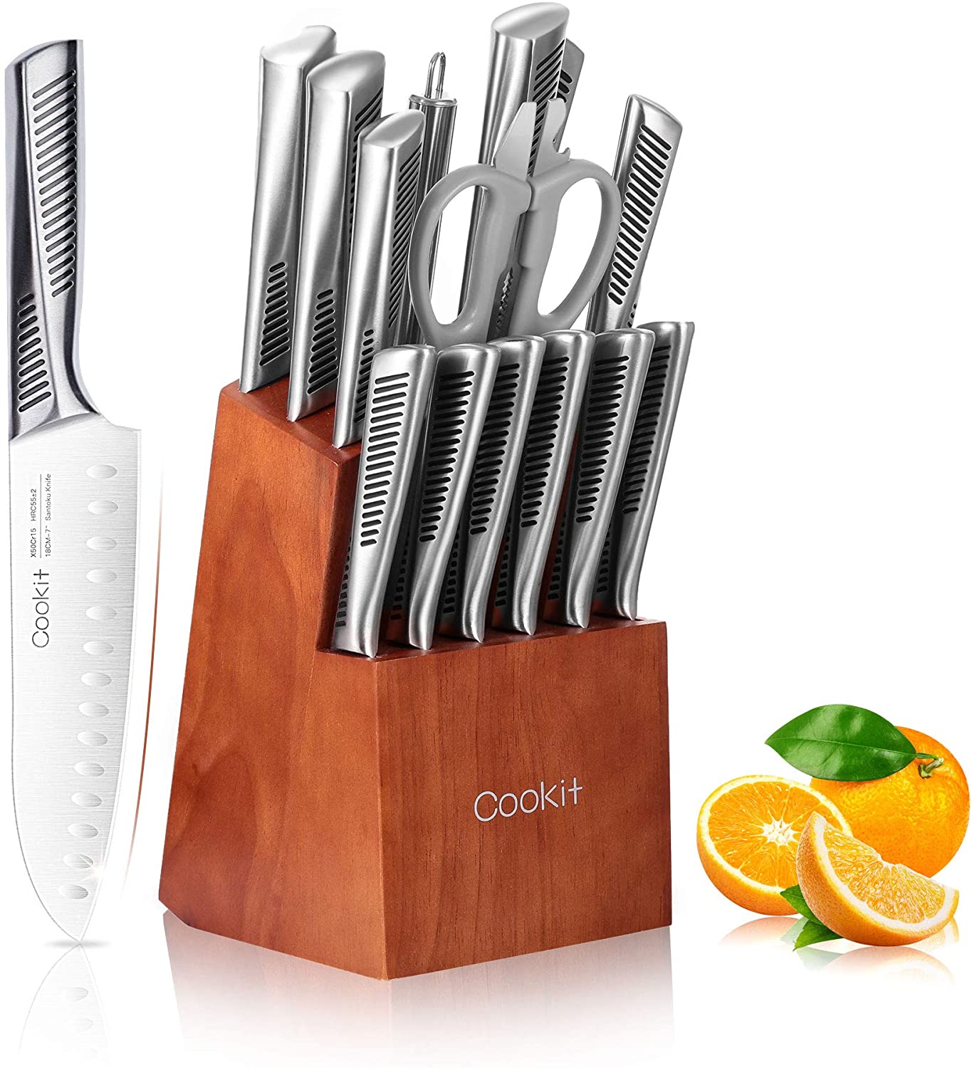 Stainless Steel 15 Piece Knife Sets