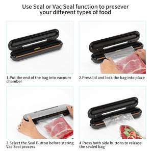 Portable Food Vacuum Sealer Machine for Saving Food